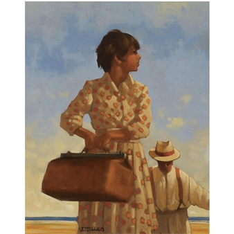 Vettriano Jack | VOYEURS ON THE BEACH | MutualArt
