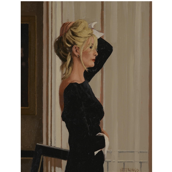Black on Blonde by Jack Vettriano