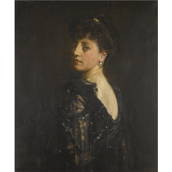 Portrait of Lady Young by John Lavery