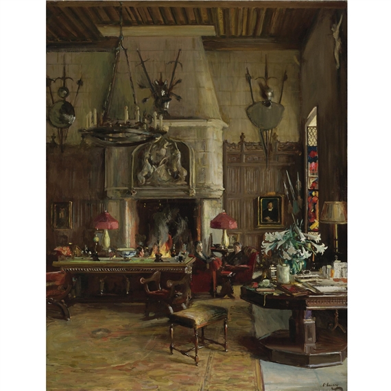 The Gothic Room, 901 Fifth Avenue by John Lavery