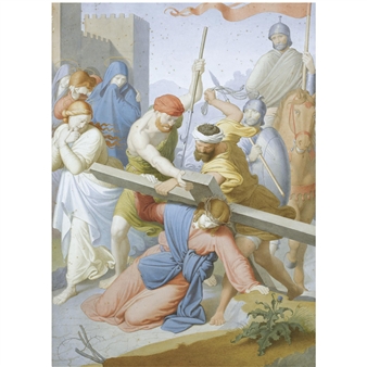 the way to calvary - Johann Friedrich Overbeck