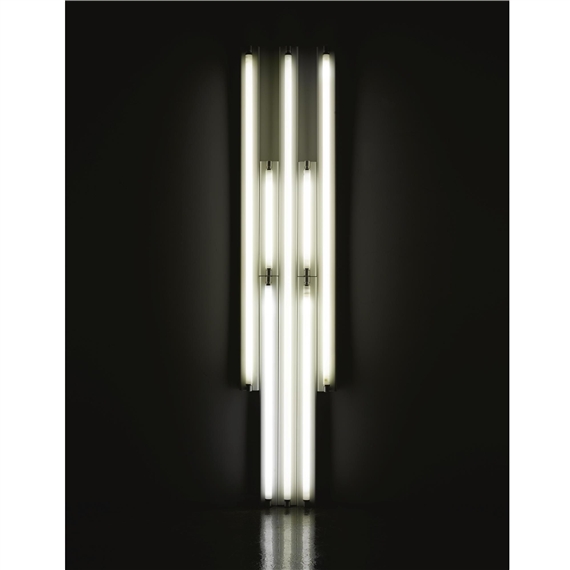 "Monument" for V. Tatlin by Dan Flavin
