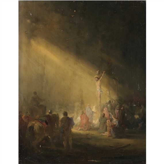 The Crucifixion by Rembrandt van Rijn