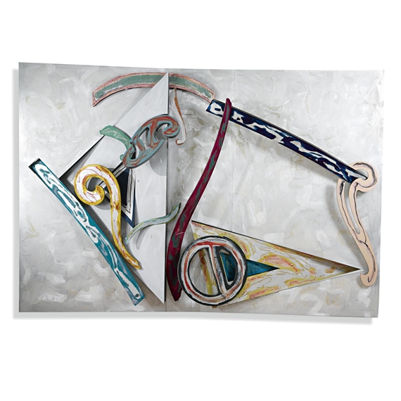Dove of Tanna (#19, 3X) by Frank Stella, FullFormat:,year,1977