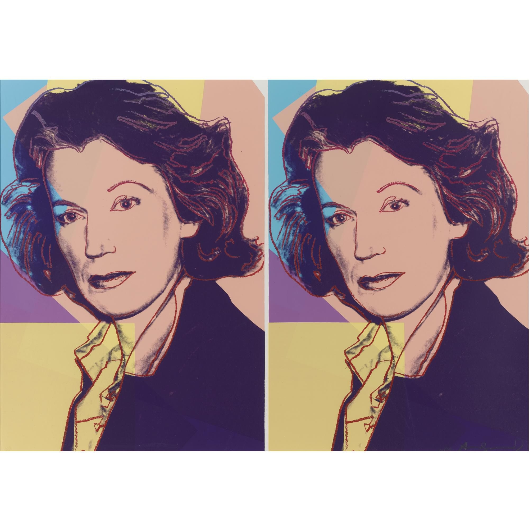 Andy Warhol | Mildred Scheel (F. & S. II.239) | MutualArt