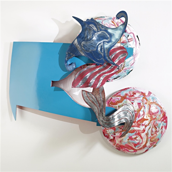 The Pequod Meets the Virgin by Frank Stella, FullFormat:,year,1988