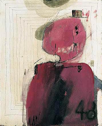 little head by David Hockney