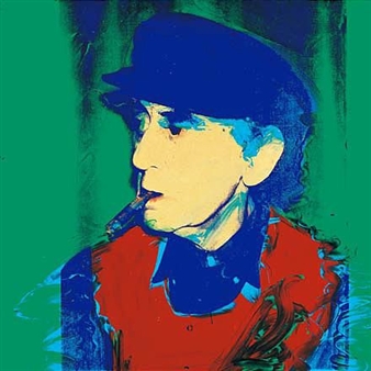 Man Ray by Andy Warhol 1974 マン・レイ　ウォーホル Andy Warhol, Man Ray, 1974 | Kasmin Gallery