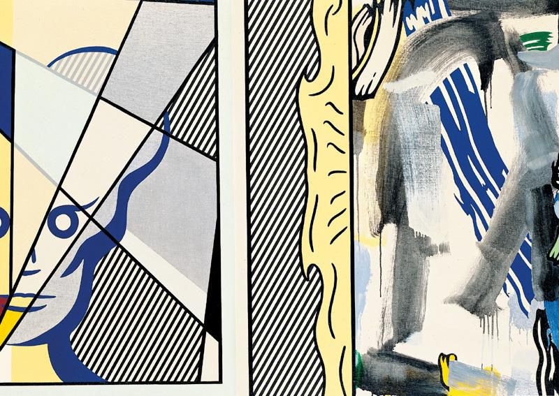 Roy Lichtenstein | TWO PAINTINGS (ALIEN) | MutualArt