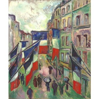 14 JUILLET AU HAVRE - Raoul Dufy