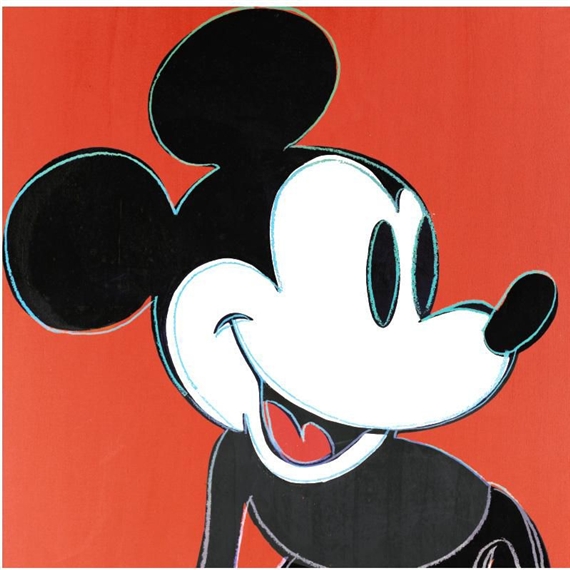 Andy Warhol | MICKEY MOUSE (MYTH SERIES) | MutualArt