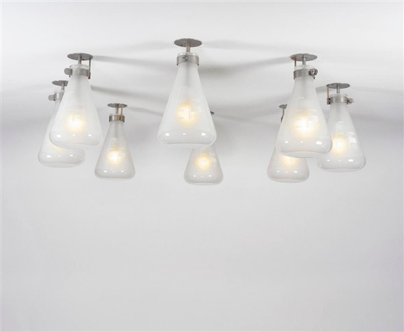 A SET OF EIGHT 2000ML LIGHTS