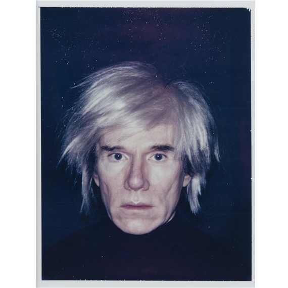 Andy Warhol | Self Portrait with Fright Wig (1986) | MutualArt