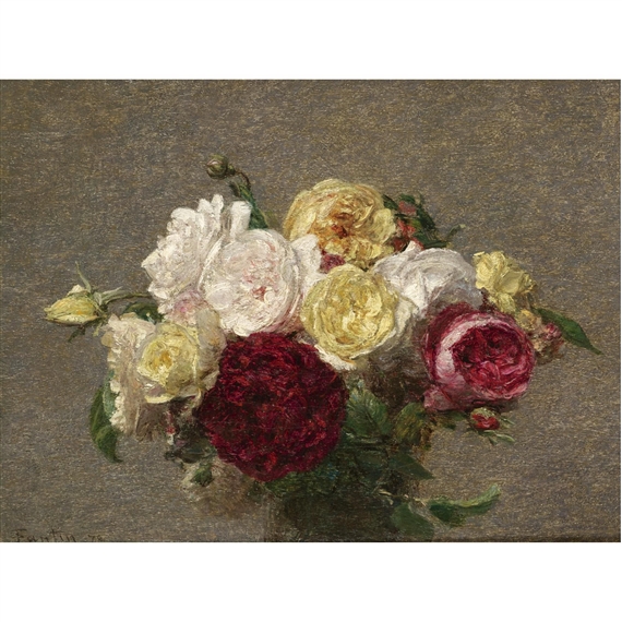 Henri Fantin-Latour | Petites roses (1875) | MutualArt