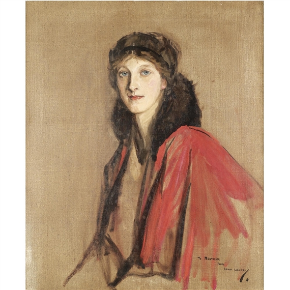 portrait of beatrix, mrs r.b. wingate gray
