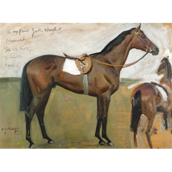 A Humble Horse by Sir Alfred James Munnings