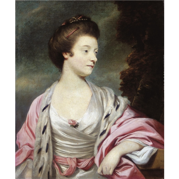 Portrait of Elizabeth, Lady Amherst (1740-1830) by Sir Joshua Reynolds