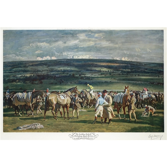 The Saddling Paddock, Cheltenham March Meeting