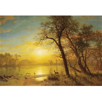 Mountain Lake - Albert Bierstadt