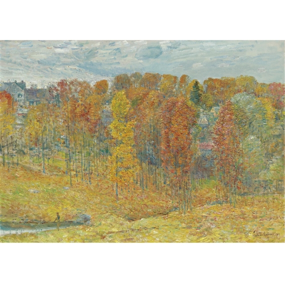 Autumn by Childe Hassam