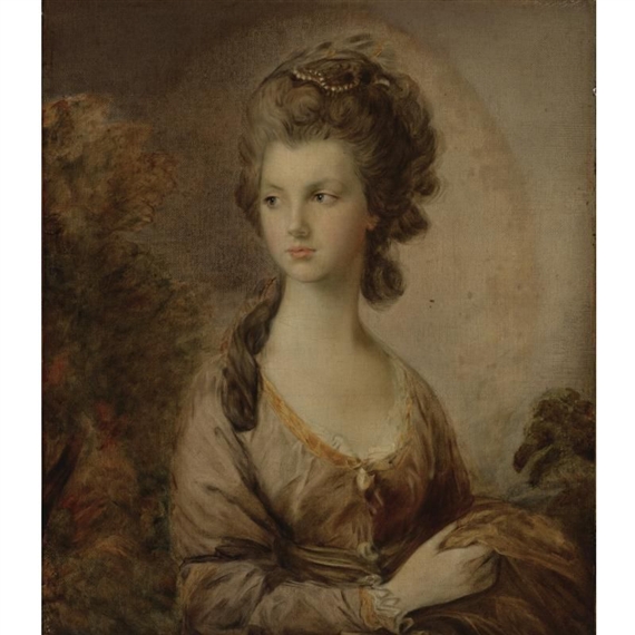 Thomas Gainsborough | Portrait of William Pitt the Younger | MutualArt