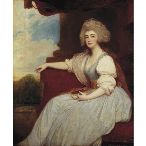 Image result for Portrait of Anne, Duchess of Cumberland by george romney