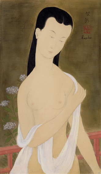 STANDING NUDE by Lê Ph?, circa 1937