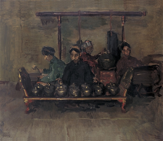 GAMELAN ORCHESTRA by Isaac Israëls