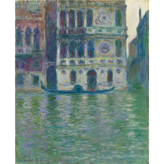 Le Palais Dario by Claude Monet, FullFormat:,year,1908