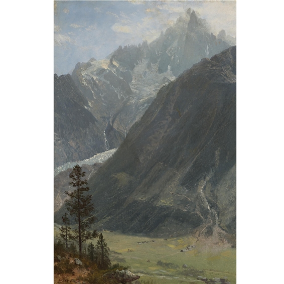 Mountain Landscape by Albert Bierstadt
