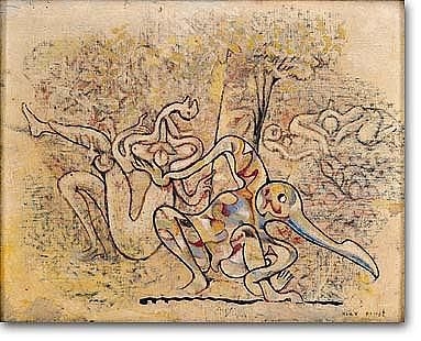 LE CHANT DE LA GRENOUILLE par Max Ernst sur artnet