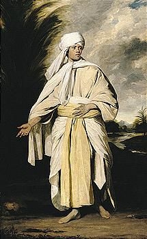 portrait of omai by Sir Joshua Reynolds