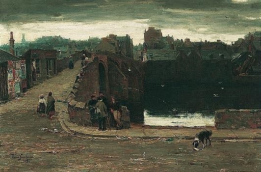 the auld brig o' ayr by David Farquharson