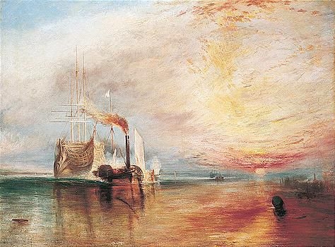 the fighting temeraire by Joseph Mallord William Turner