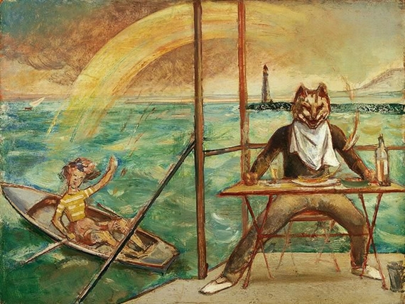 Balthus | LE CHAT DE LA MEDITERRANEE | MutualArt