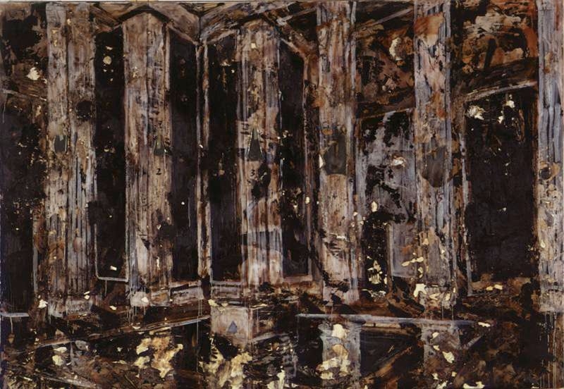 Artwork by Anselm Kiefer, DIE FÜNF TÖRICHTEN JUNGFRAUEN (THE FIVE FOOLISH VIRGINS)