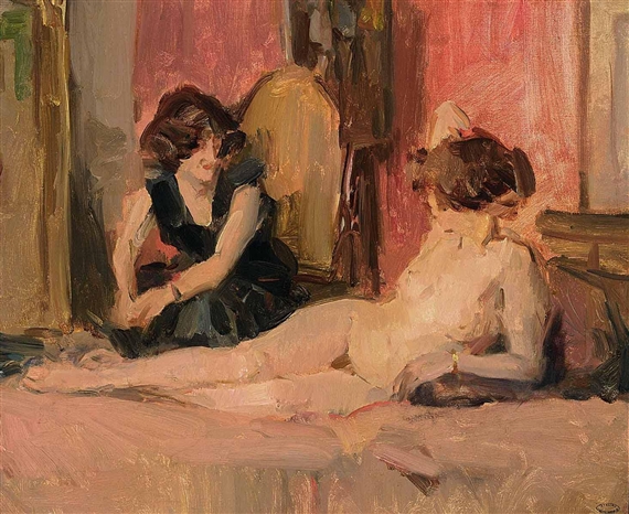 IN THE ARTIST´S STUDIO