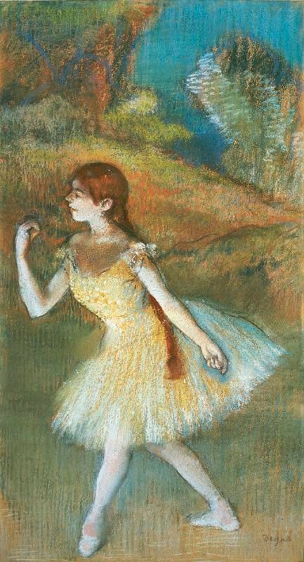 Danseuse Port de Bras, 1885 by Edgar Degas - 20 X 24 Inches