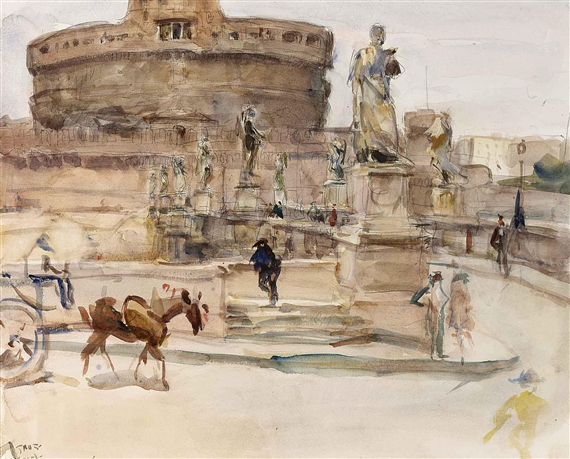 THE CASTEL SANT' ANGELO, ROME