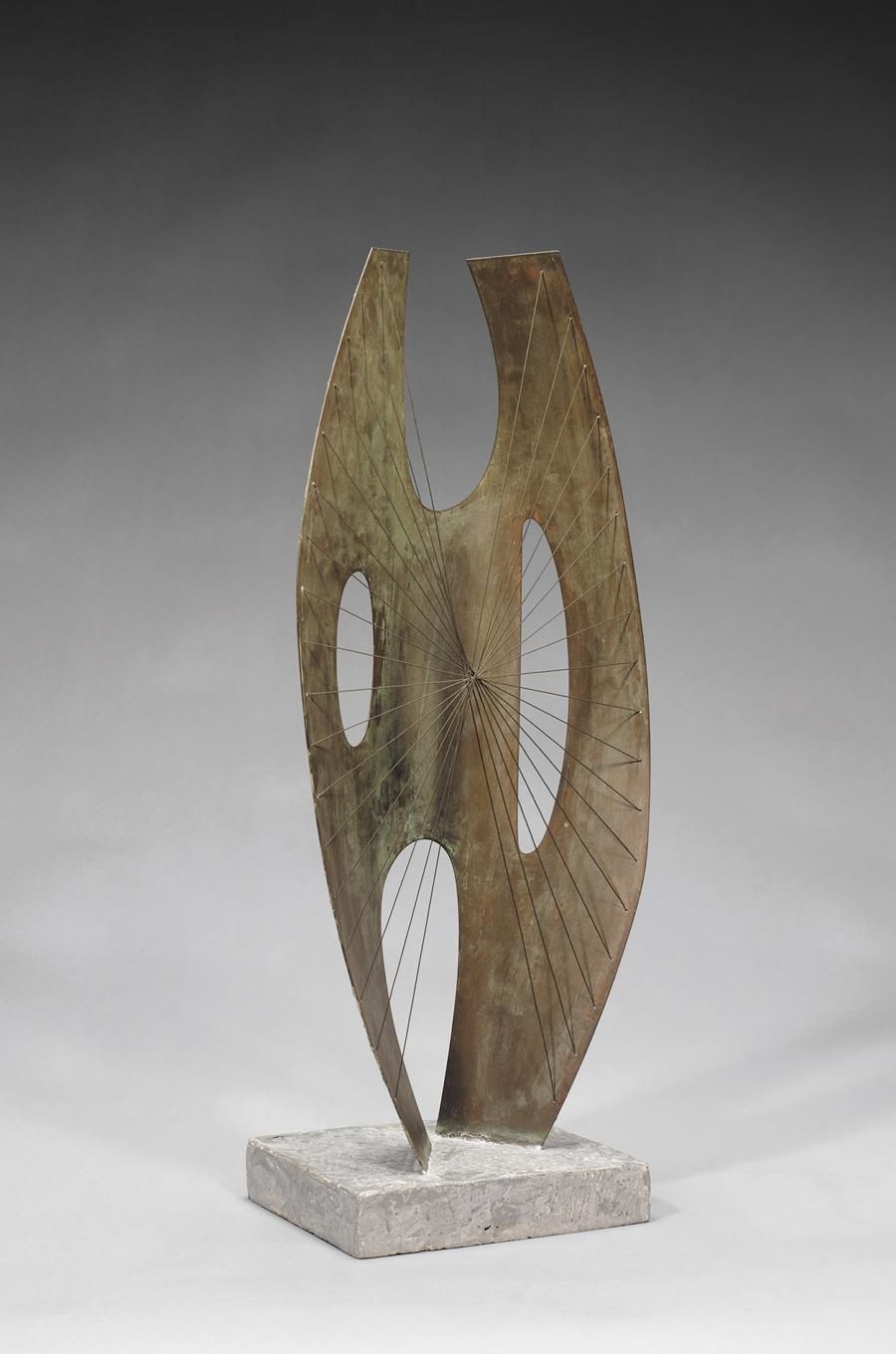 Barbara Hepworth | MAQUETTE FOR WINGED FIGURE | MutualArt