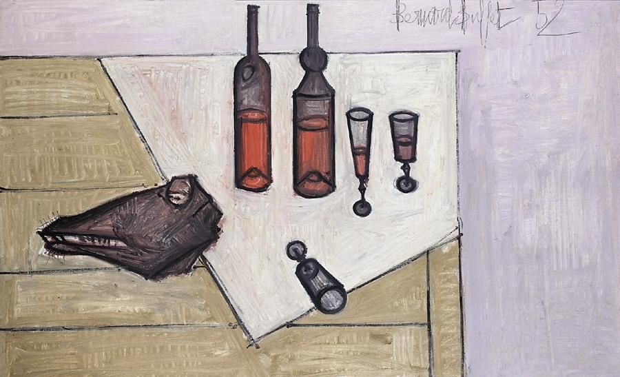 Bernard Buffet | NATURE MORTE À LA TÊTE DE MOUTON | MutualArt