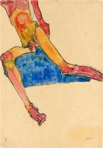 SITZENDER MÄNNLICHER TORSO (SEATED MALE TORSO)