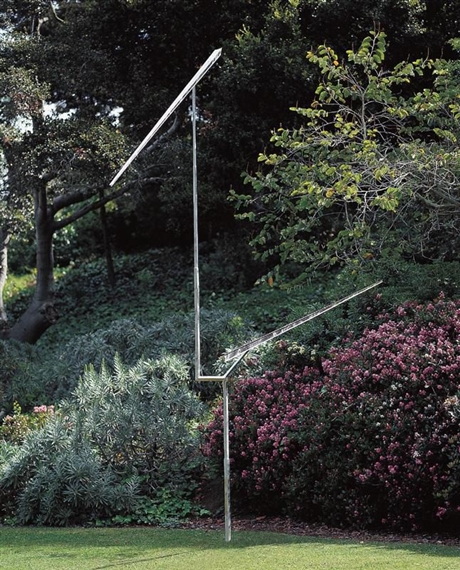 ONE UP, ONE DOWN ECCENTRIC II by George Rickey, FullFormat:,year,1977