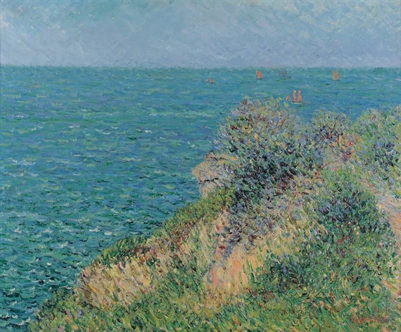 Gustave Loiseau | BORD DE RIVIERE, OISE (1900) | MutualArt