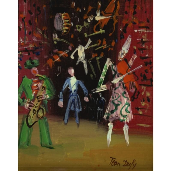 CLOWNS MUSICIENS by Jean Dufy