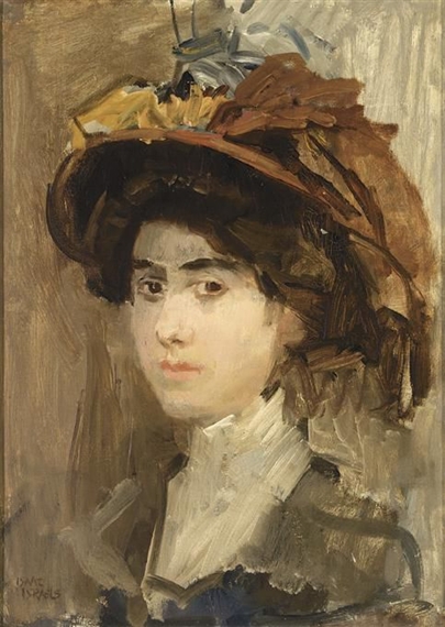 PORTRAIT OF A LADY by Isaac Israëls