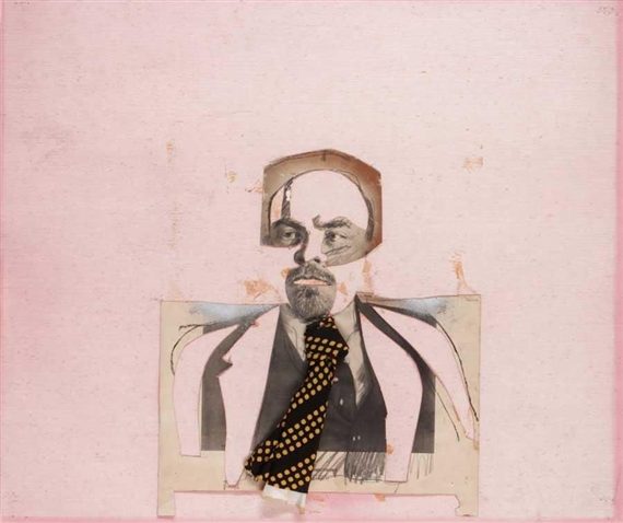 Larry Rivers | LENIN WITH TIE (1965) | MutualArt