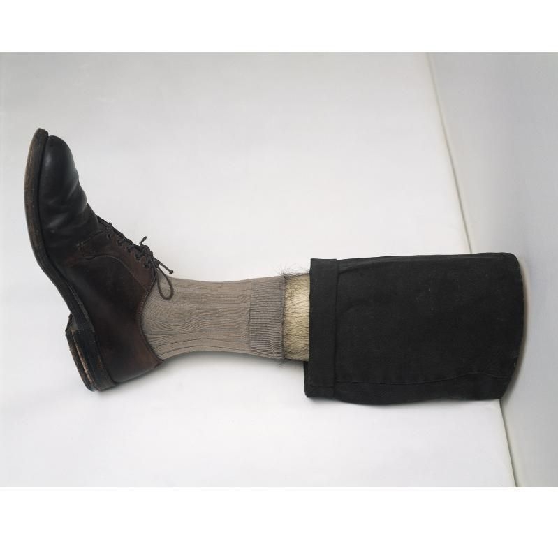 Artwork by Robert Gober, UNTITLED LEG