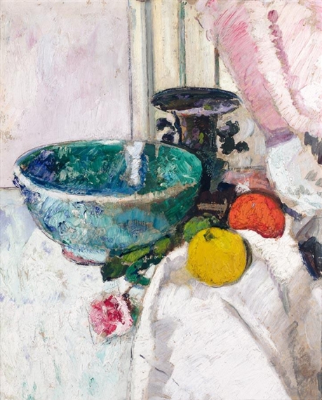 STILL LIFE WITH A GREEN BOWL