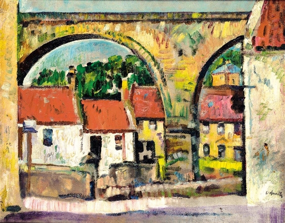 THE RAILWAY BRIDGE, LOWER LARGO